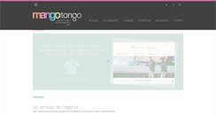 Desktop Screenshot of mangotango.fr